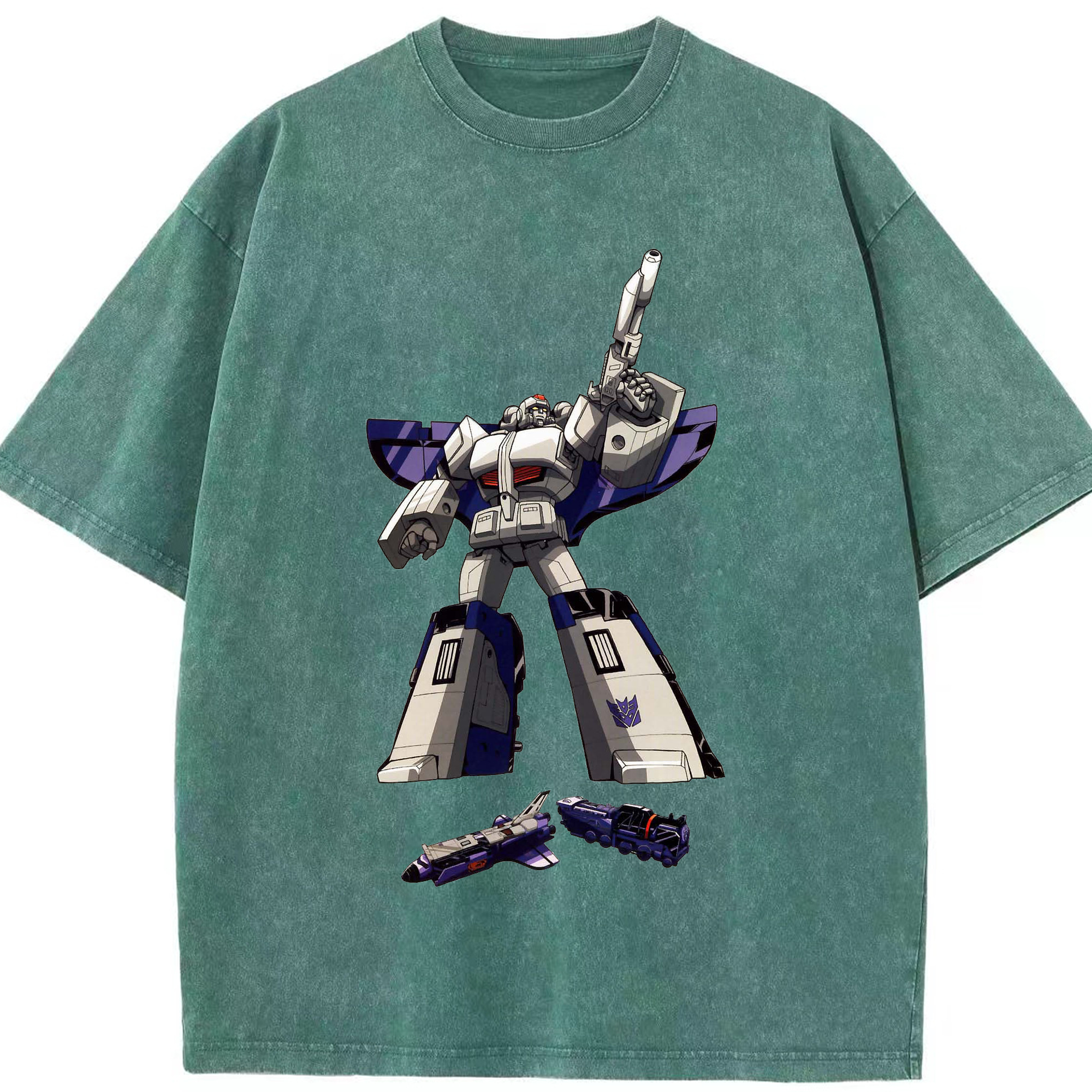 （画像用）  綿100% ヴィンテージ風 半袖Tシャツ（フロントプリント）
